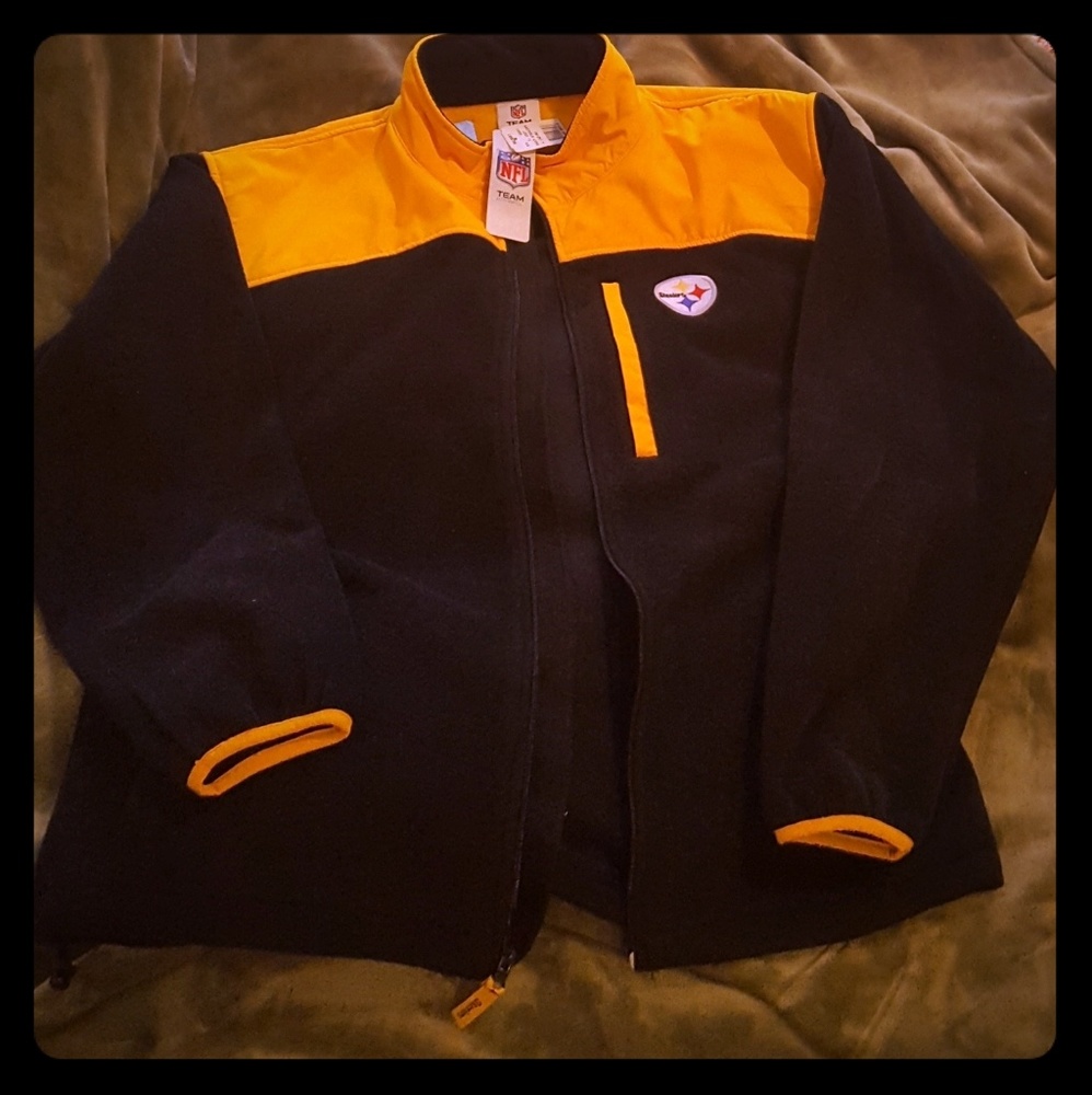 Steelers mens fleece jacket